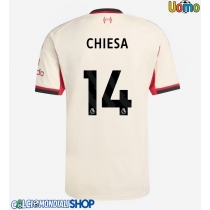 Maglie da calcio Liverpool Federico Chiesa #14 Seconda Maglia 2025-26 Manica Corta